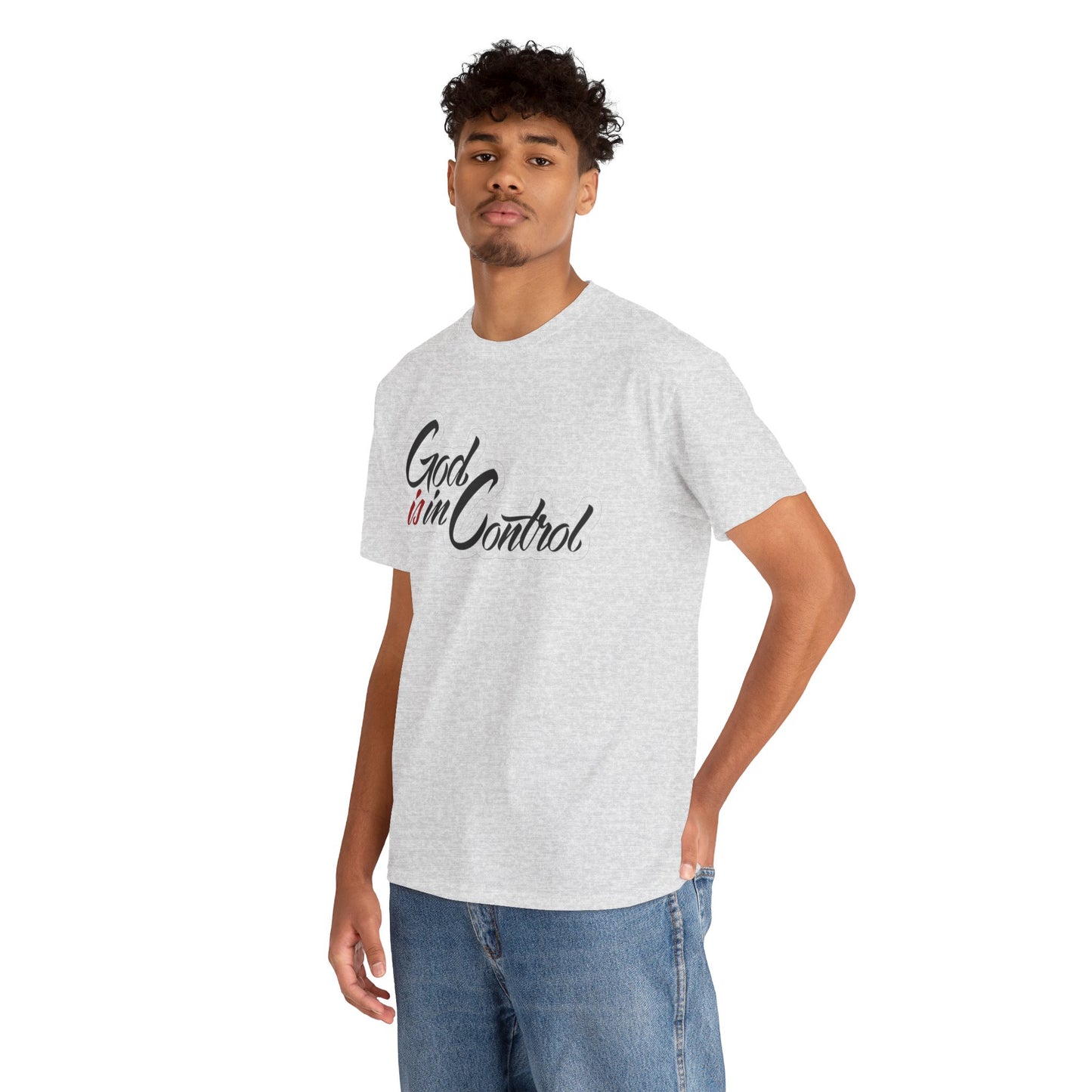 God is in Control Faith-Inspired TShirt - Daylight Drip