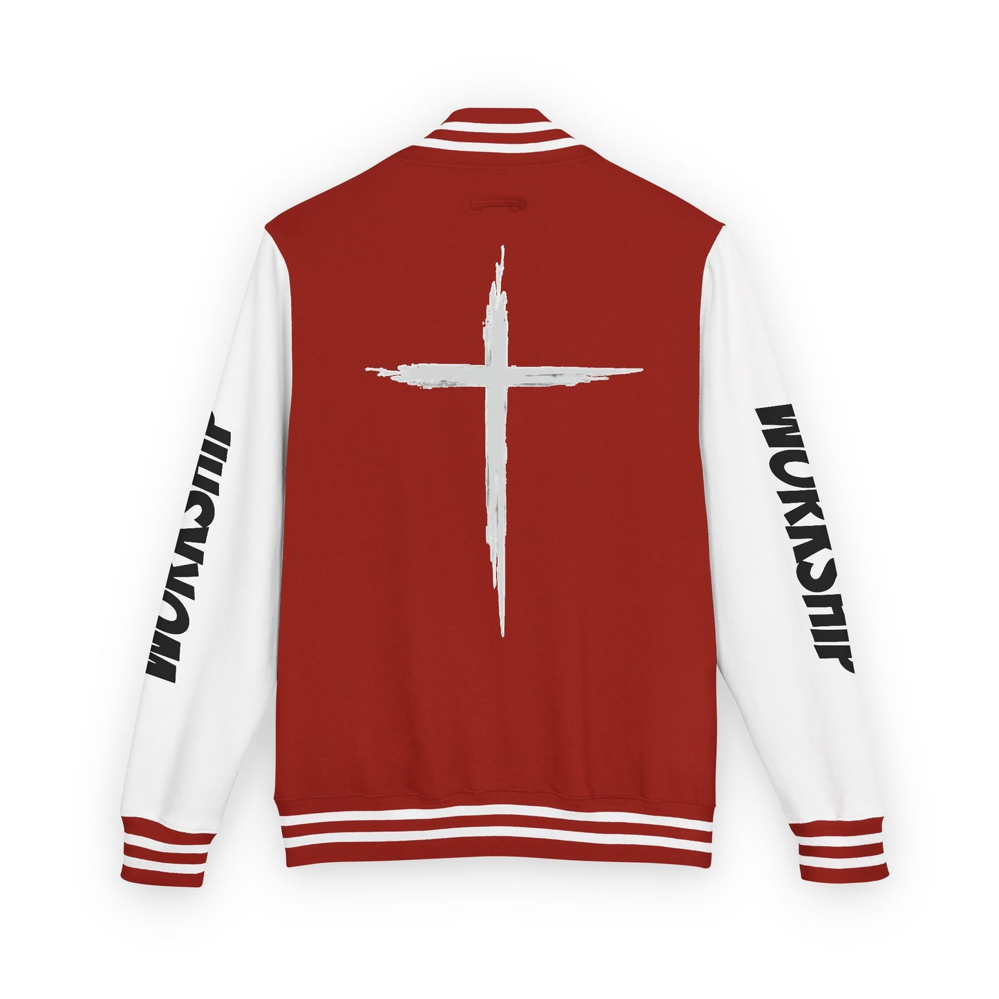Minimilist Christian Heavyweight Letterman Jacket - Daylight Drip