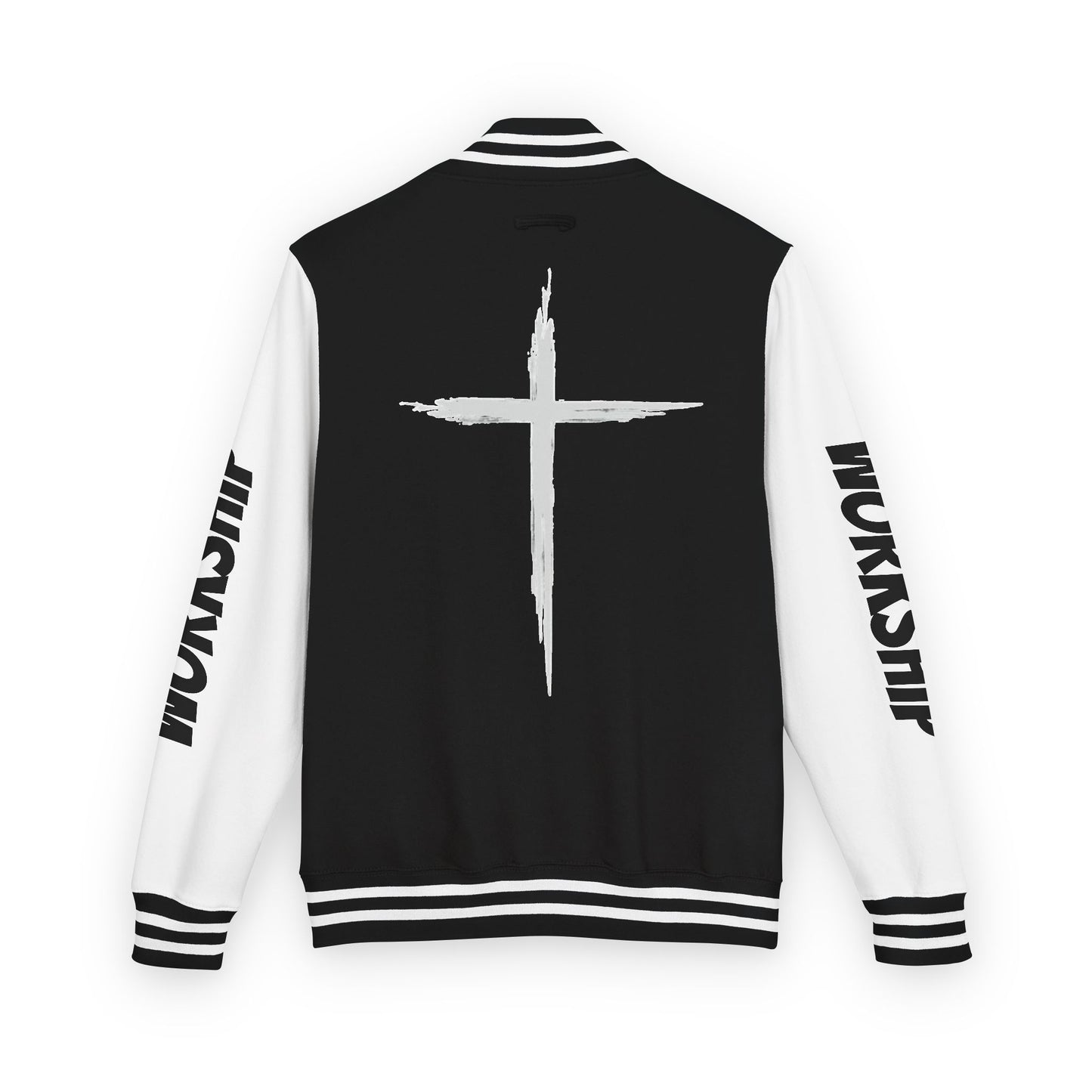 Minimilist Christian Heavyweight Letterman Jacket - Daylight Drip