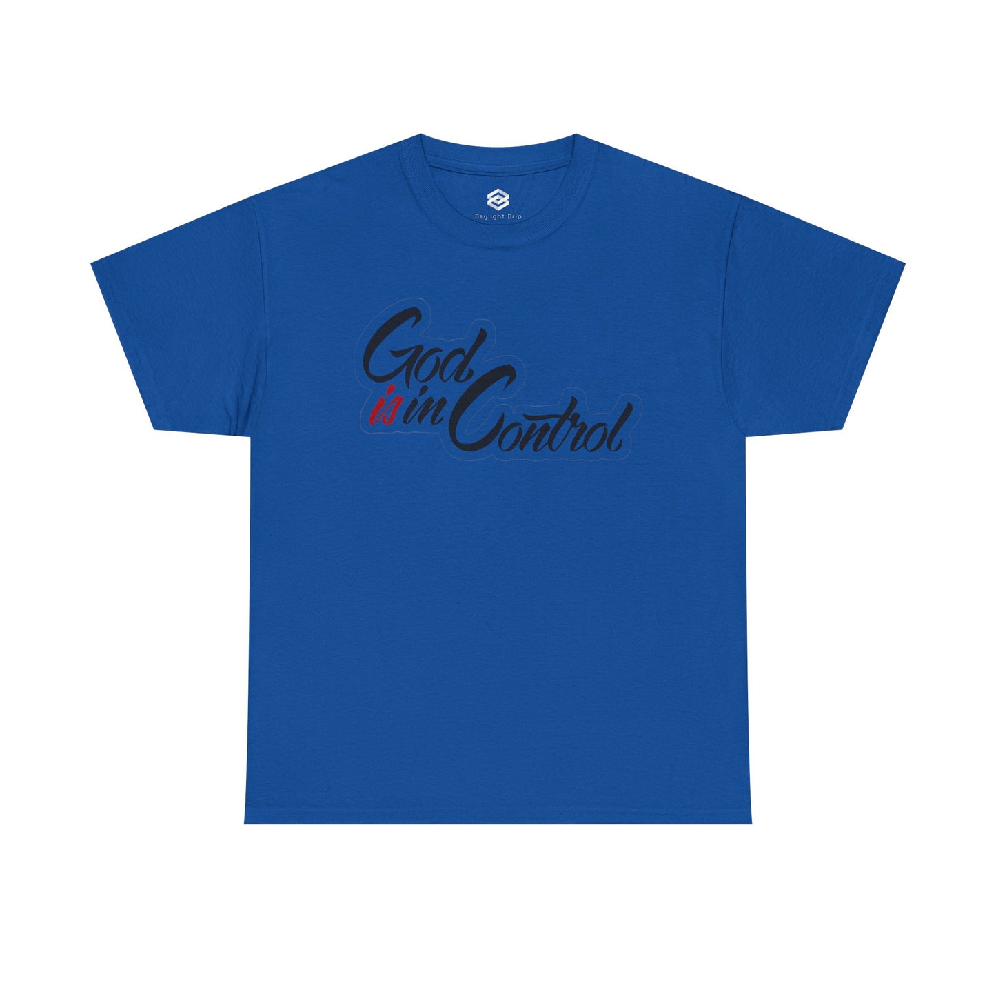 God is in Control Faith-Inspired TShirt - Daylight Drip