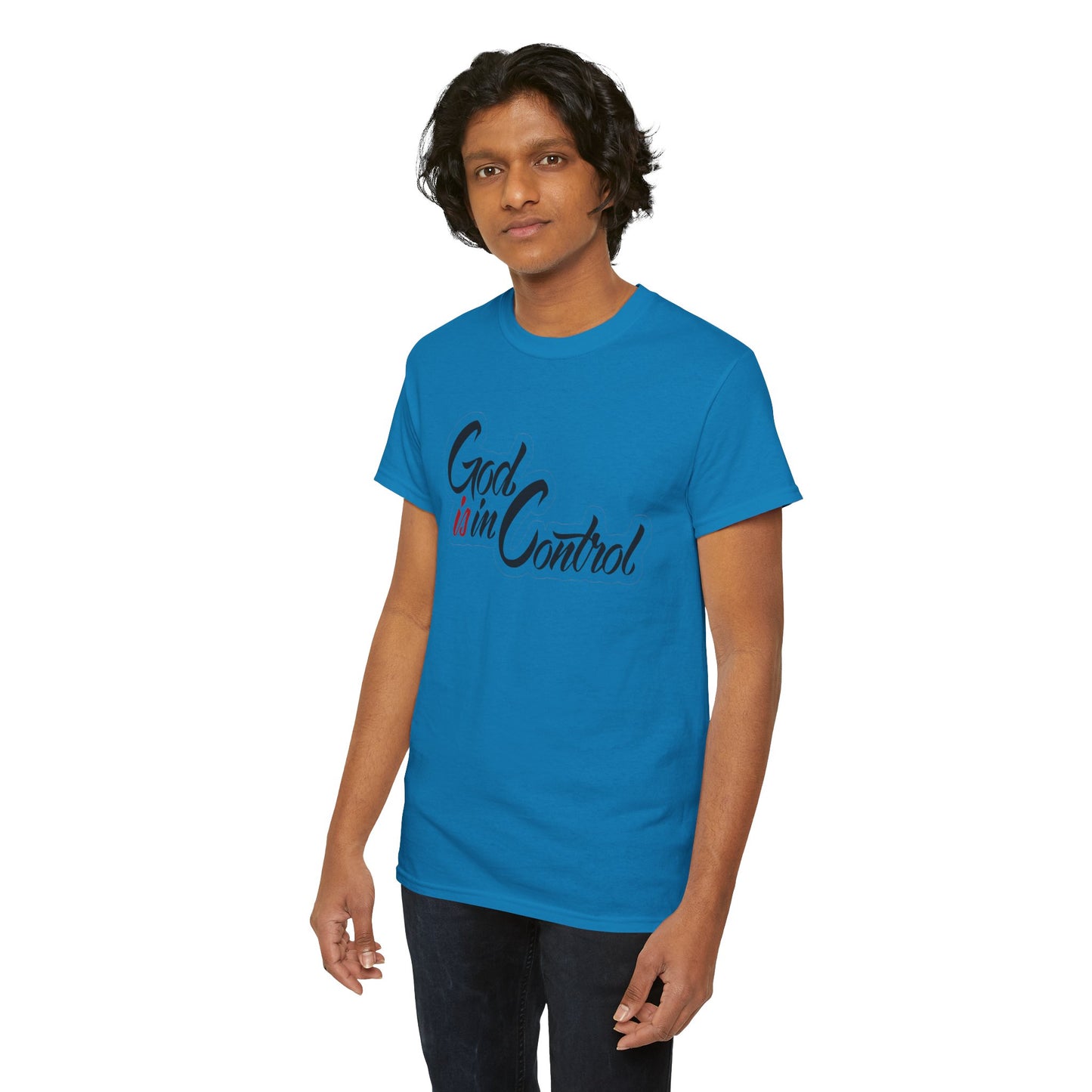 God is in Control Faith-Inspired TShirt - Daylight Drip