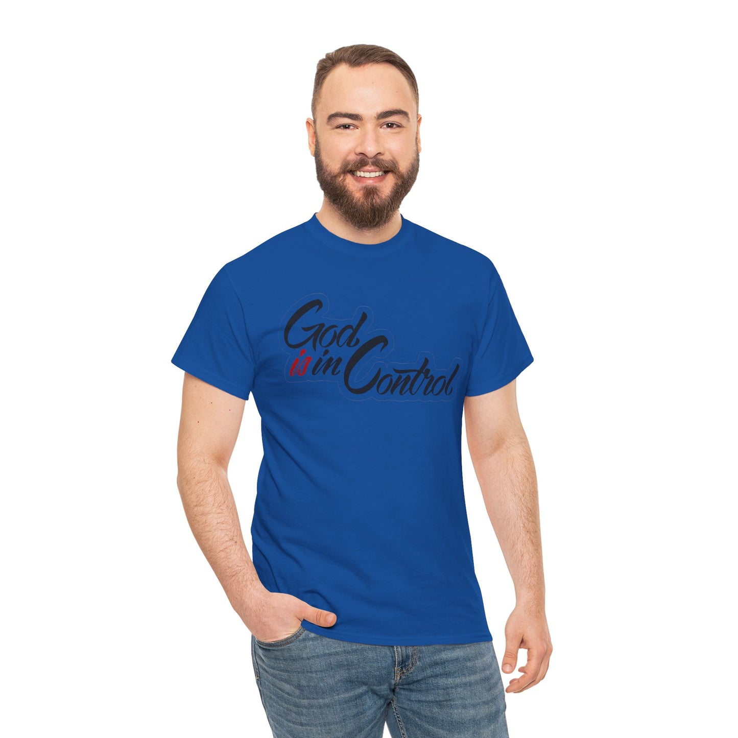 God is in Control Faith-Inspired TShirt - Daylight Drip
