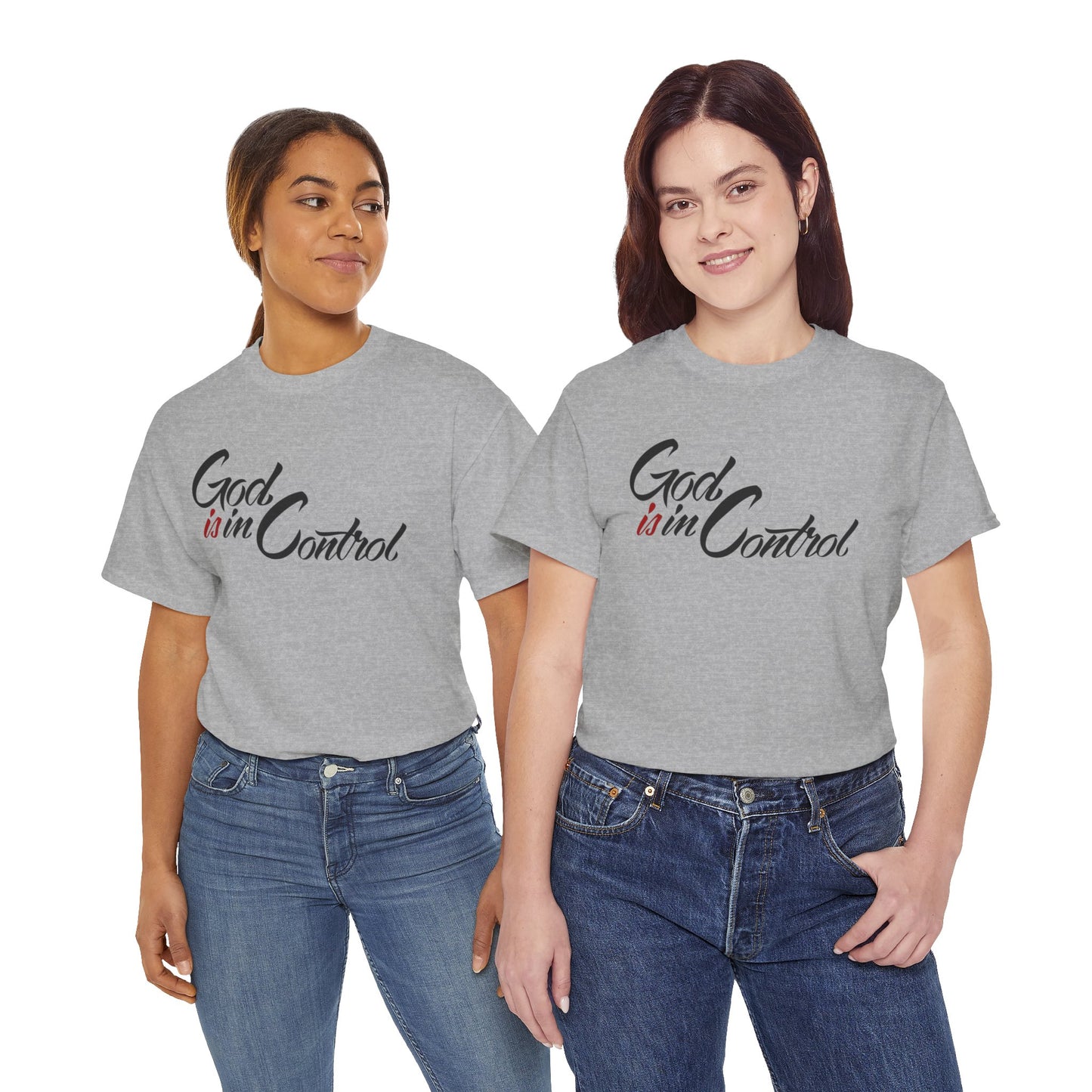 God is in Control Faith-Inspired TShirt - Daylight Drip