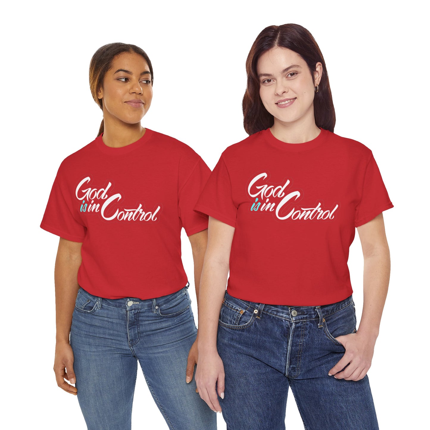 God is in Control Faith-Inspired TShirt - Daylight Drip