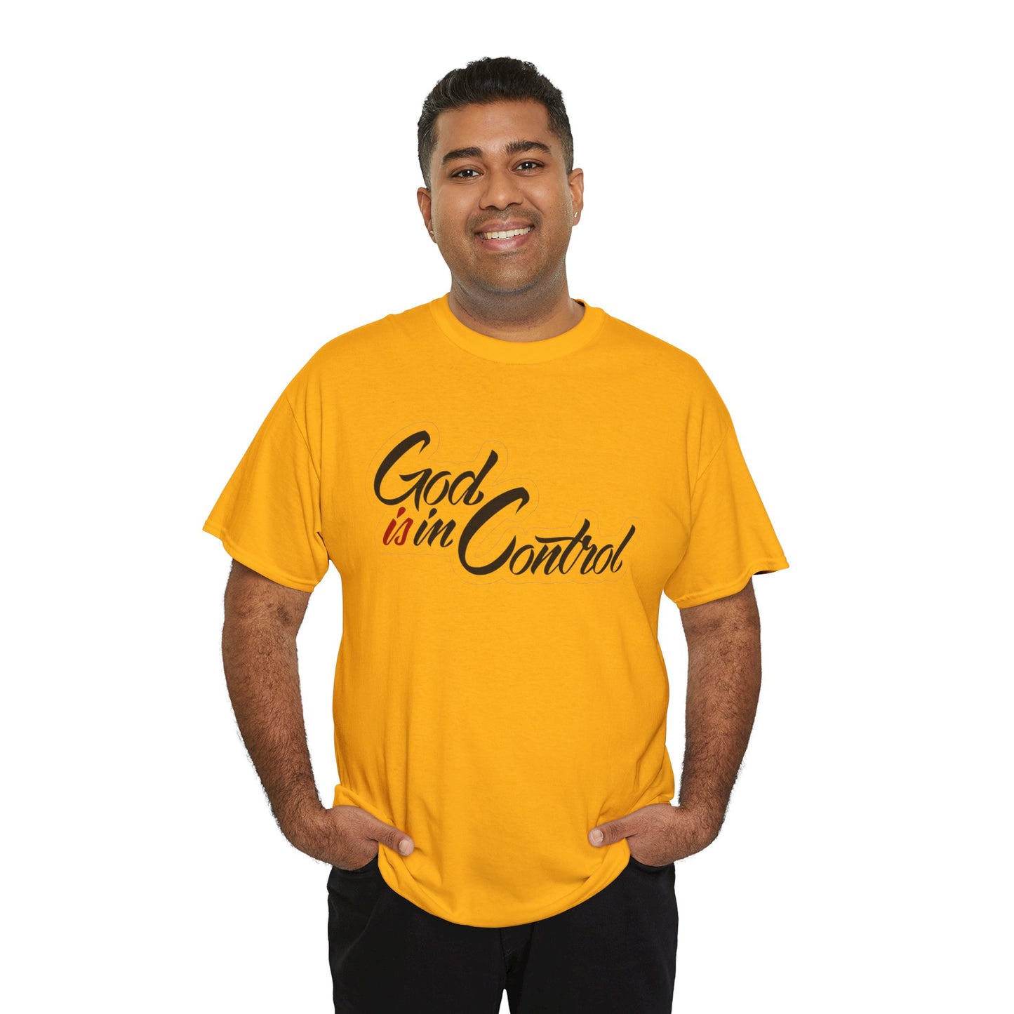 God is in Control Faith-Inspired TShirt - Daylight Drip