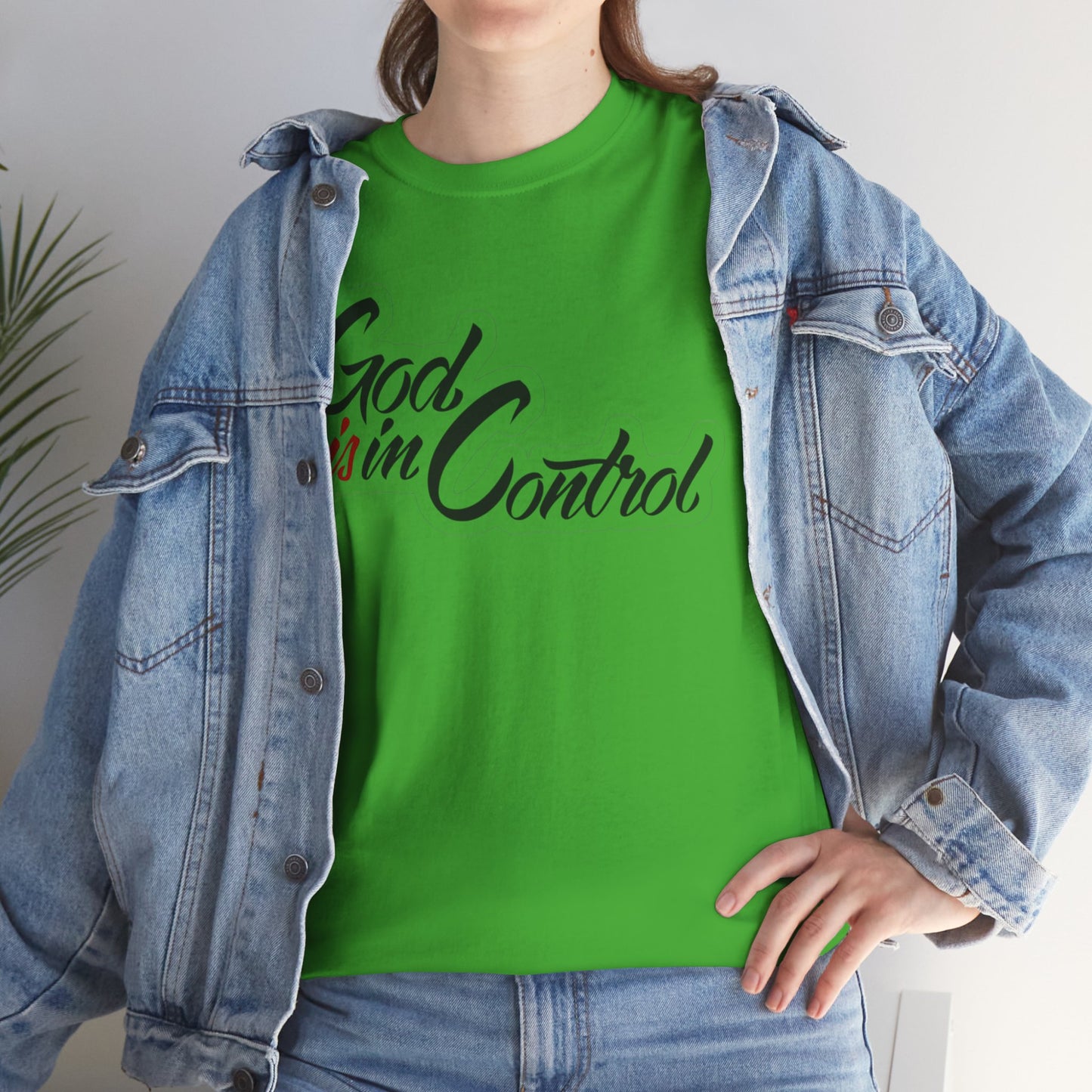 God is in Control Faith-Inspired TShirt - Daylight Drip