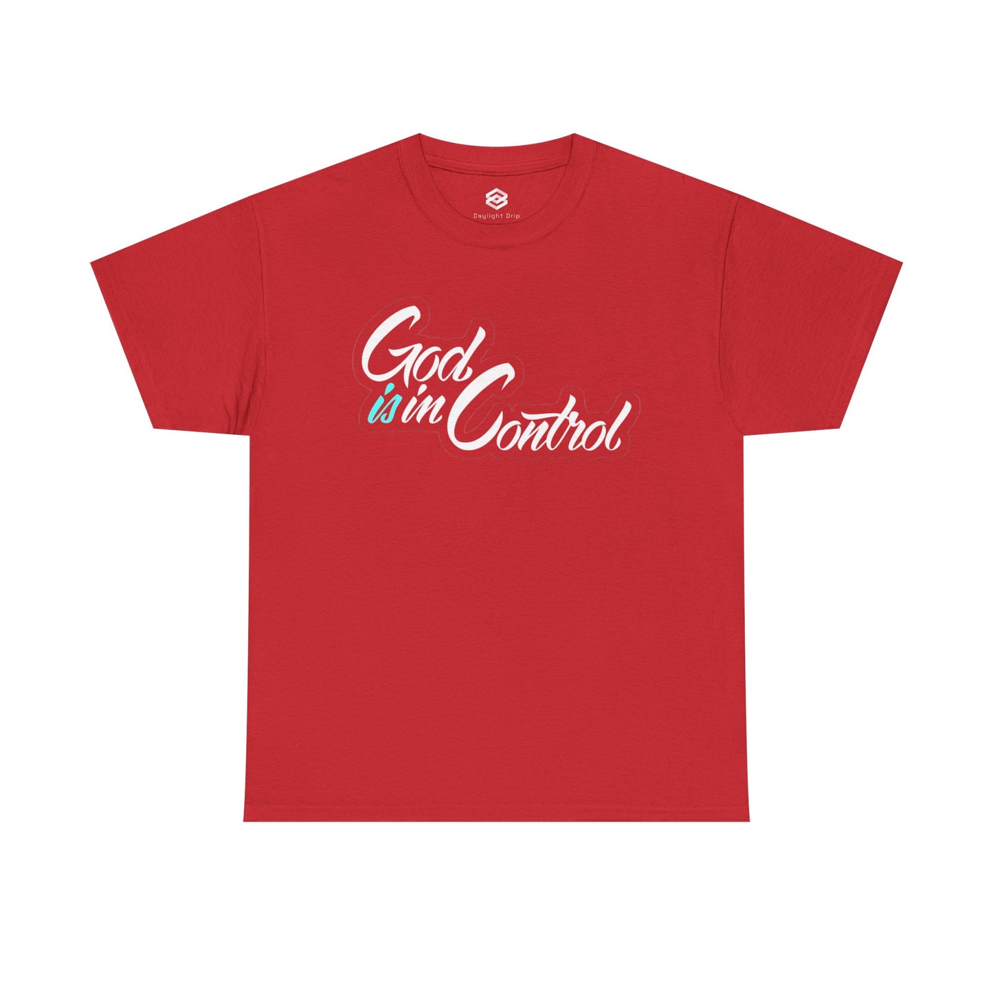 God is in Control Faith-Inspired TShirt - Daylight Drip