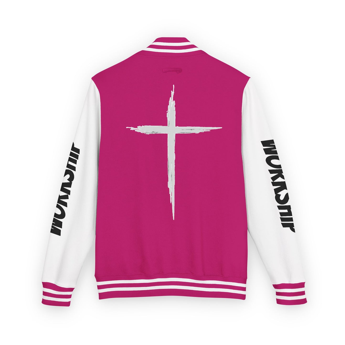 Minimilist Christian Heavyweight Letterman Jacket - Daylight Drip