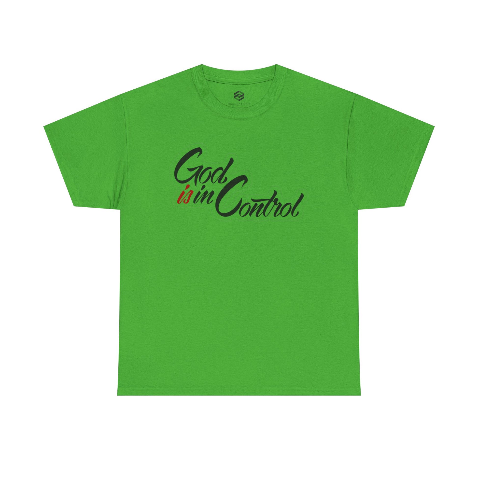 God is in Control Faith-Inspired TShirt - Daylight Drip