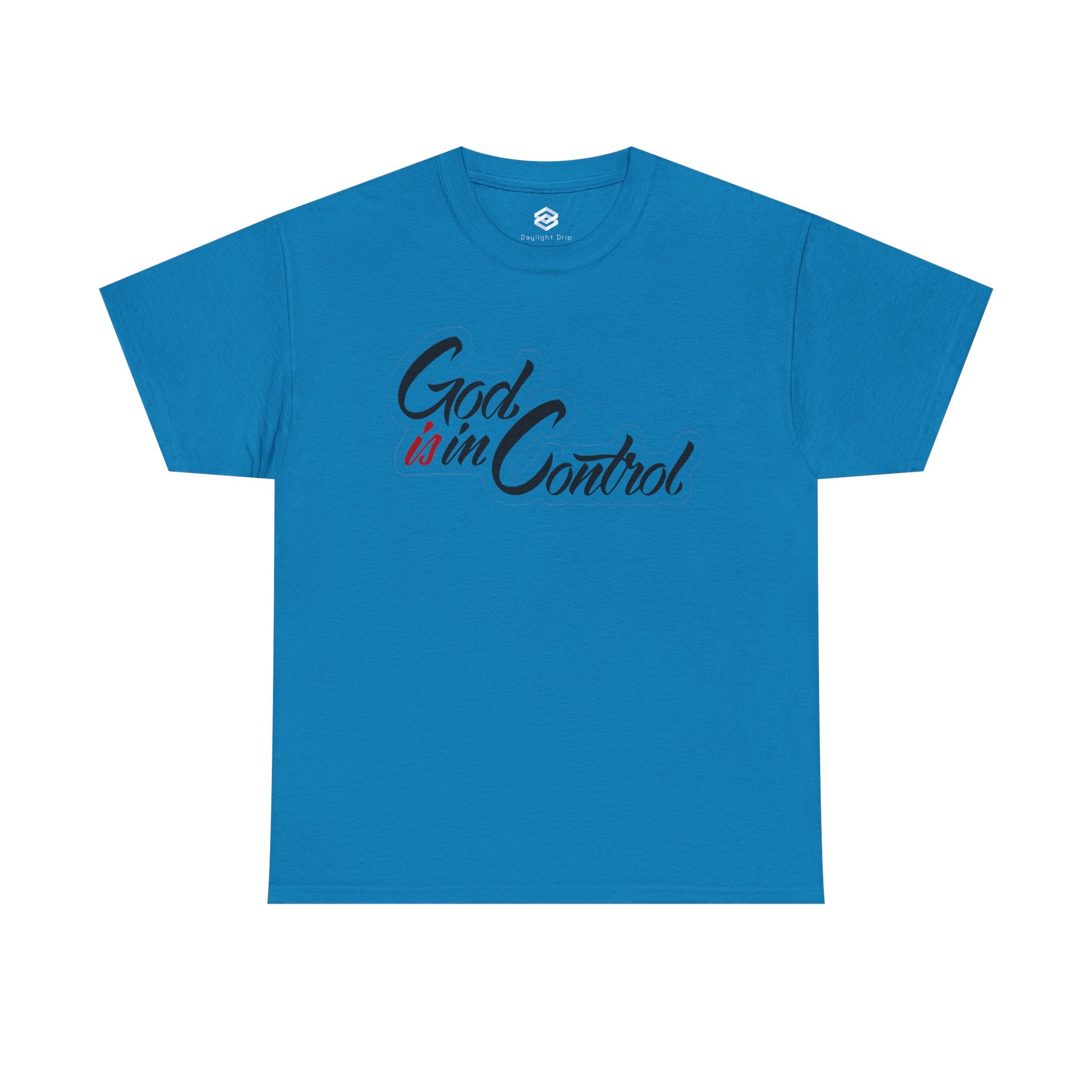 God is in Control Faith-Inspired TShirt - Daylight Drip