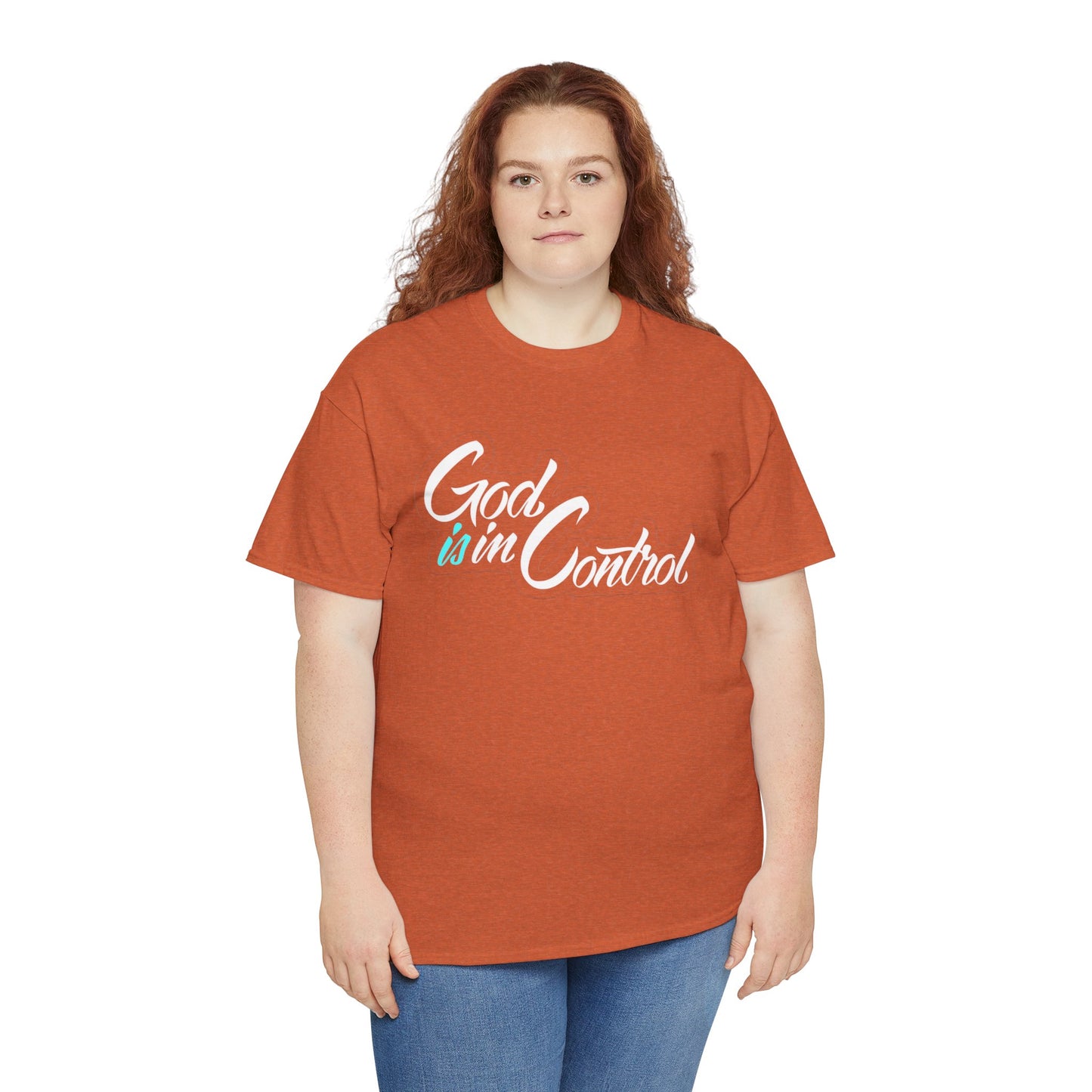God is in Control Faith-Inspired TShirt - Daylight Drip