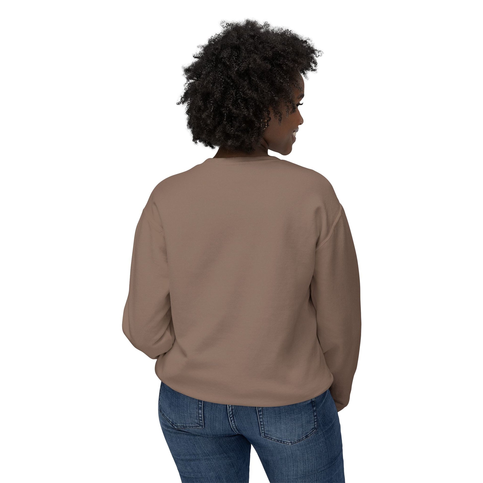 With God All Things Are Possible Lightweight Crewneck Sweatshirt - Daylight Drip