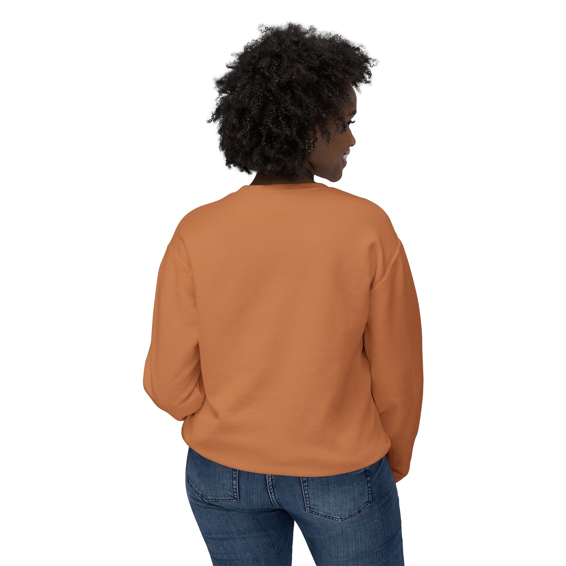 With God All Things Are Possible Lightweight Crewneck Sweatshirt - Daylight Drip