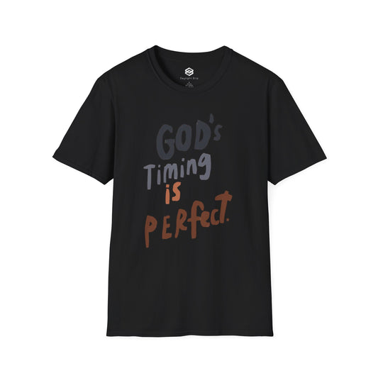 Inspirational 'God's Timing is Perfect' T-Shirt - Daylight Drip