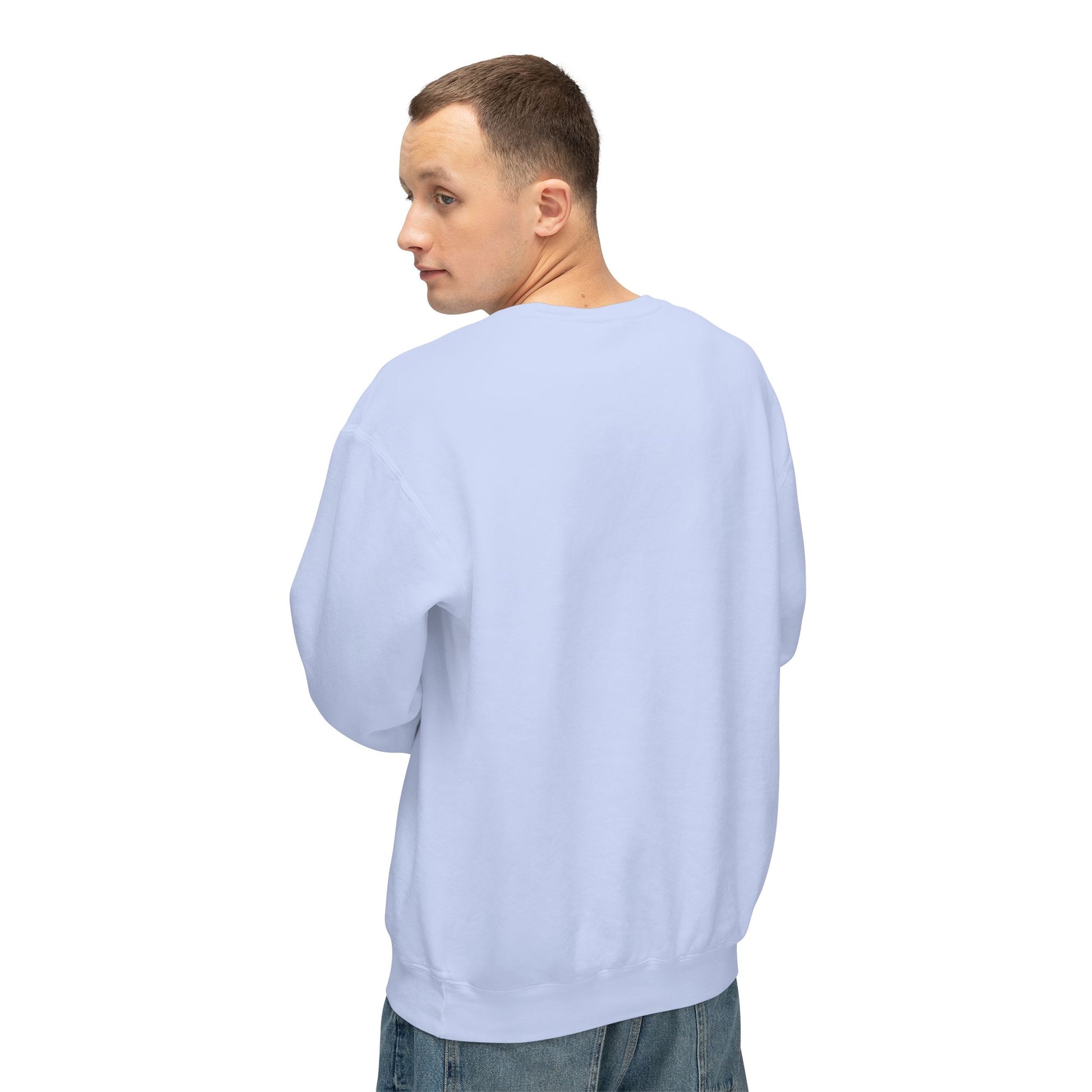 With God All Things Are Possible Lightweight Crewneck Sweatshirt - Daylight Drip
