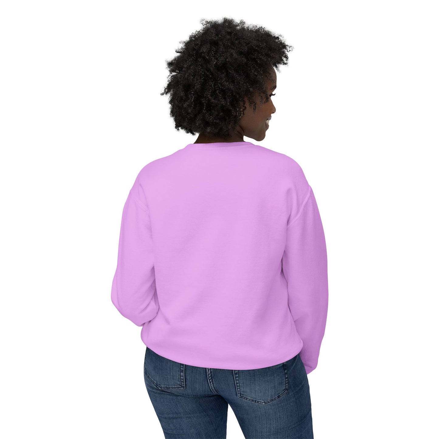 With God All Things Are Possible Lightweight Crewneck Sweatshirt - Daylight Drip
