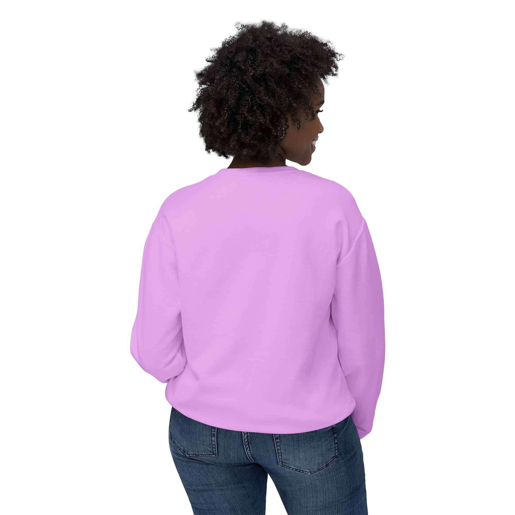 With God All Things Are Possible Lightweight Crewneck Sweatshirt - Daylight Drip