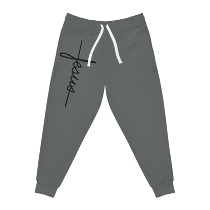 Stylish Jesus Athletic Dark Grey Joggers - Daylight Drip