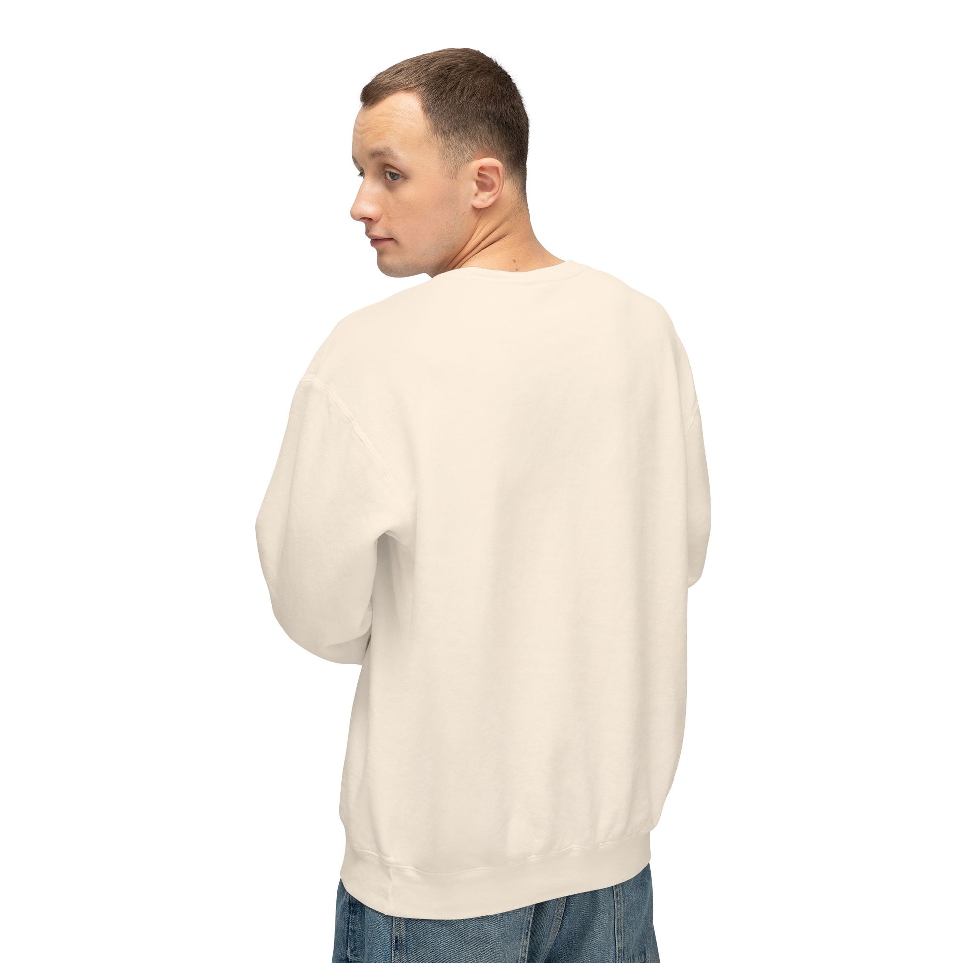 With God All Things Are Possible Lightweight Crewneck Sweatshirt - Daylight Drip