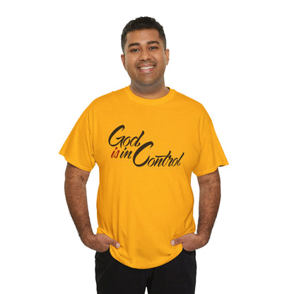 God is in Control Faith-Inspired TShirt - Daylight Drip