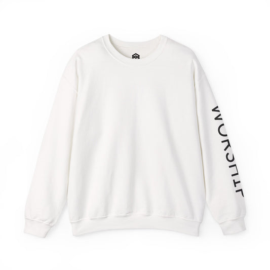 Faith-Inspired Unisex Crewneck Sweatshirt - 'Only God Can Save Us' Design - Daylight Drip