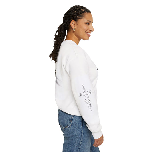 Faith Inspired Crewneck Sweatshirt - "It's NOT a Religion! It's a Relationship!" - Daylight Drip