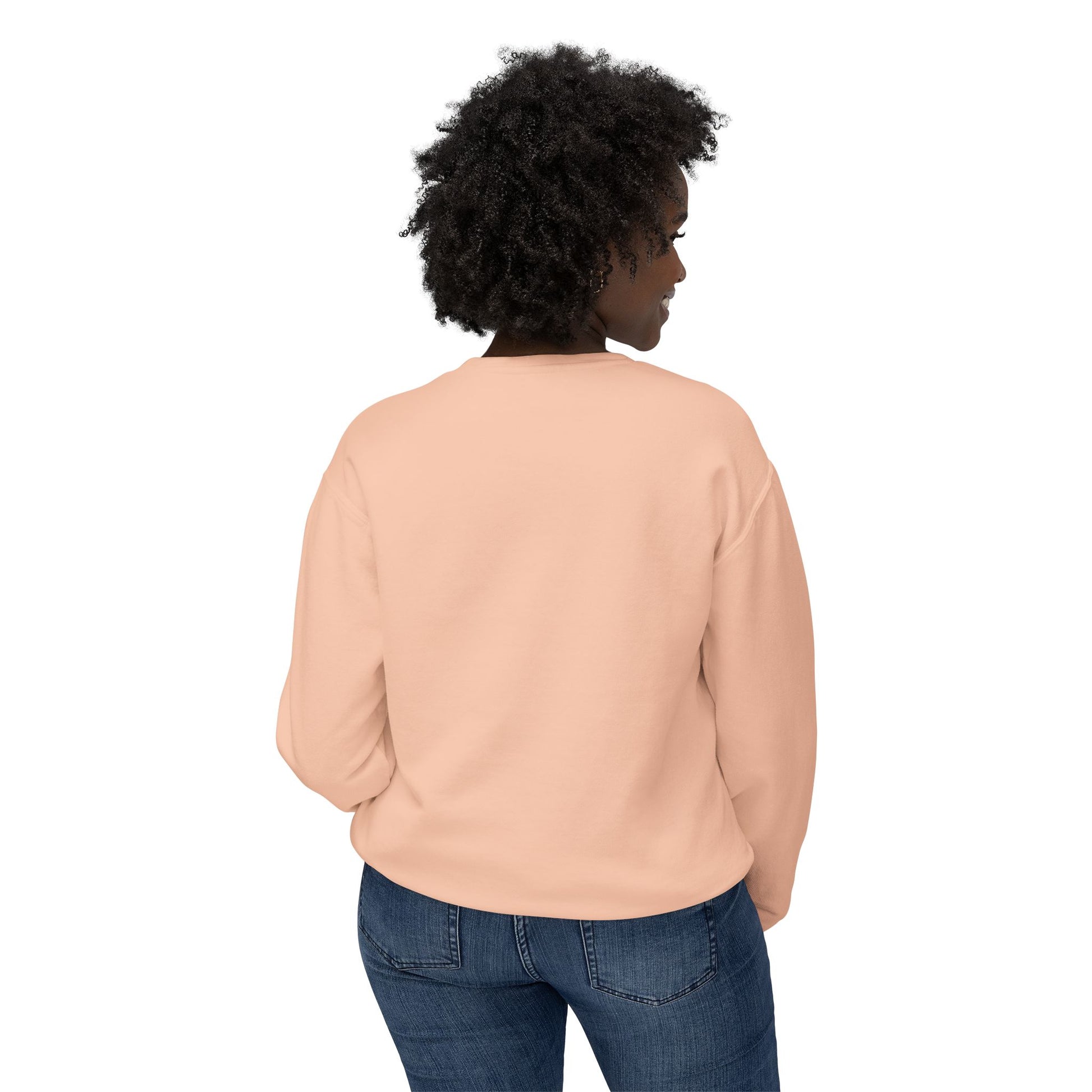 With God All Things Are Possible Lightweight Crewneck Sweatshirt - Daylight Drip